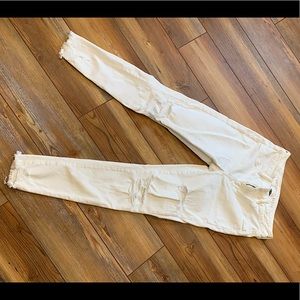 White American Eagle Jeggings